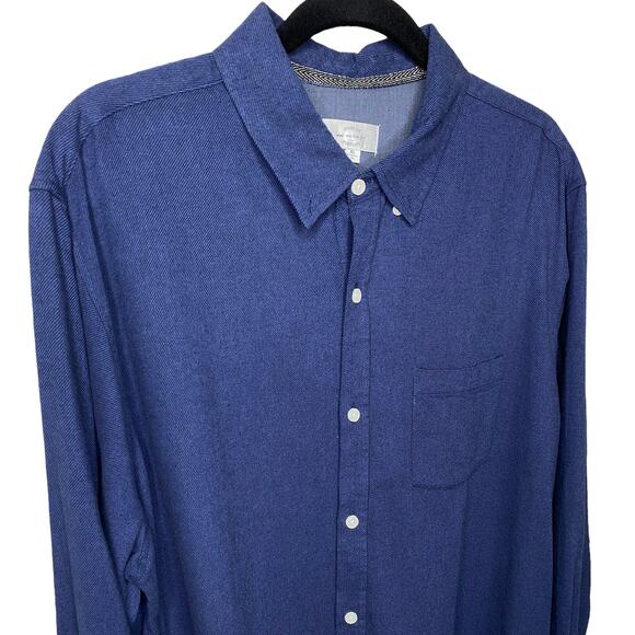 Sons of Fortune New York Men's Button Down Long Sleeve Blue Size XL - Picture 4 of 6